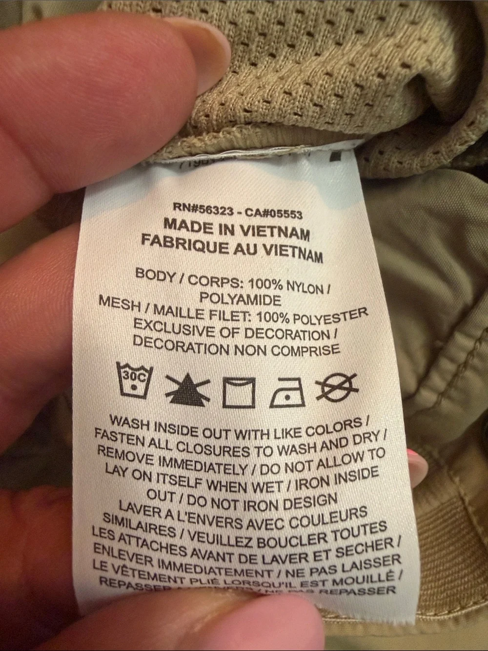 Nike Sportswear Style Essentials Tan Utility Pants. Sz M